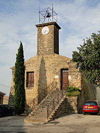 église horloge cairanne
