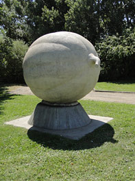 sculpture melon de cavaillon