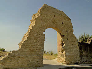 ruines remparts châteauneuf du pape